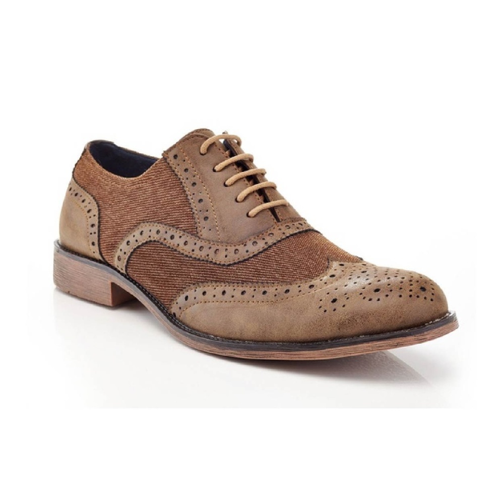 Henry Ferrera Men's Two-Tone Casual Oxford Shoes